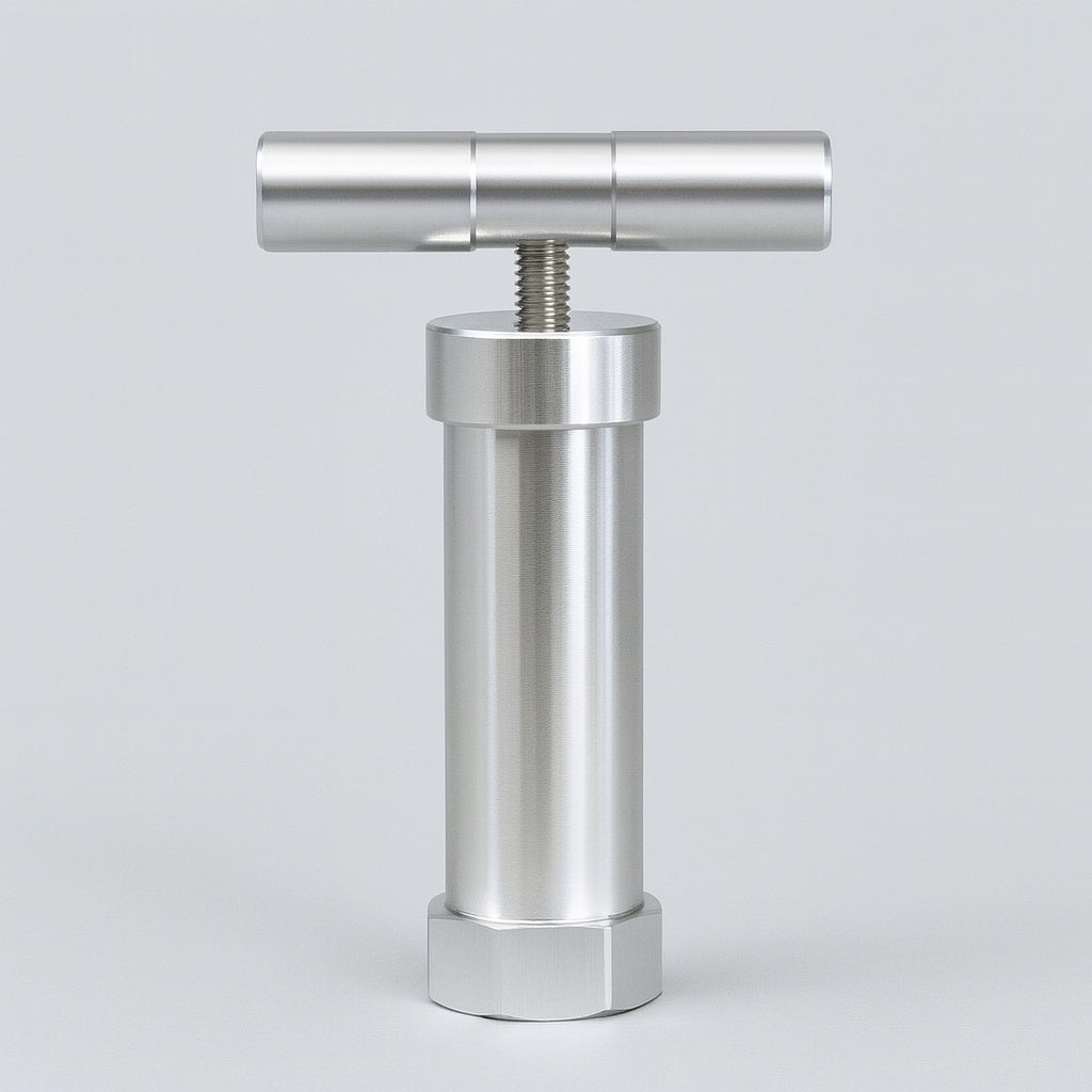 large metal pollen press manual herb compression tool delivery los angeles