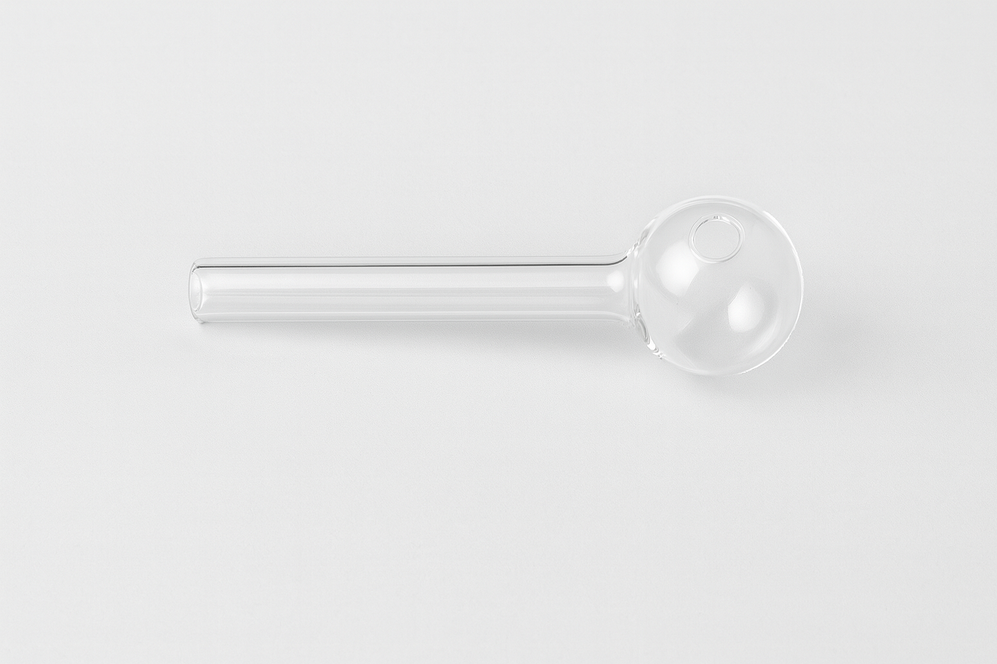 4-inch thick glass hand pipe — same-day delivery Los Angeles, Hollywood, Glendale, Burbank.