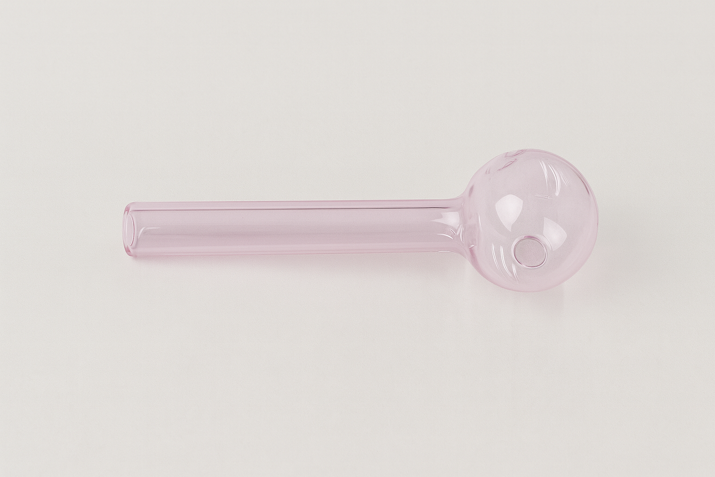 4-inch thick glass hand pipe — same-day delivery Los Angeles, Hollywood, Glendale, Burbank.