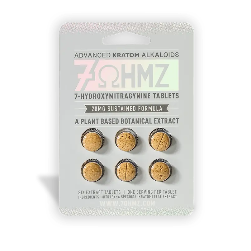 7OHMZ 7-Hydroxymitragynine 28 mg Tablets 6 Pack — same-day delivery Los Angeles, Hollywood, Glendale, Burbank.