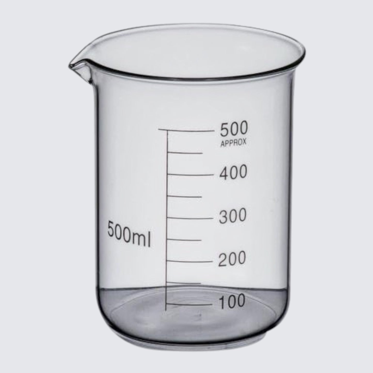 glass beaker 500 ml large measuring container los angeles