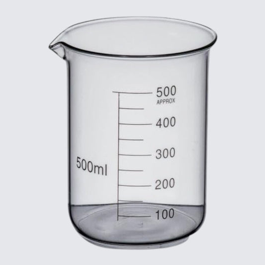 glass beaker 500 ml large measuring container los angeles