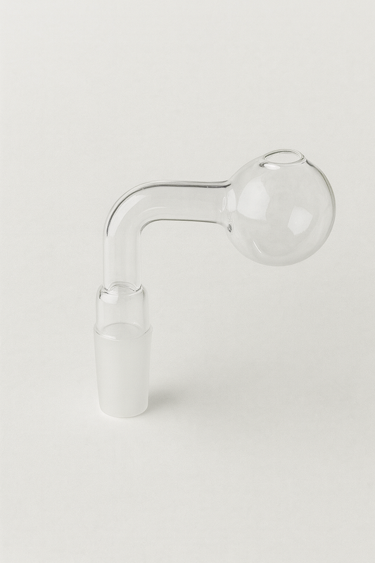 L-Shape Glass Adapter 10mm 14mm 18mm male and female — same-day delivery Los Angeles, Hollywood, Glendale, Burbank, Pasadena.