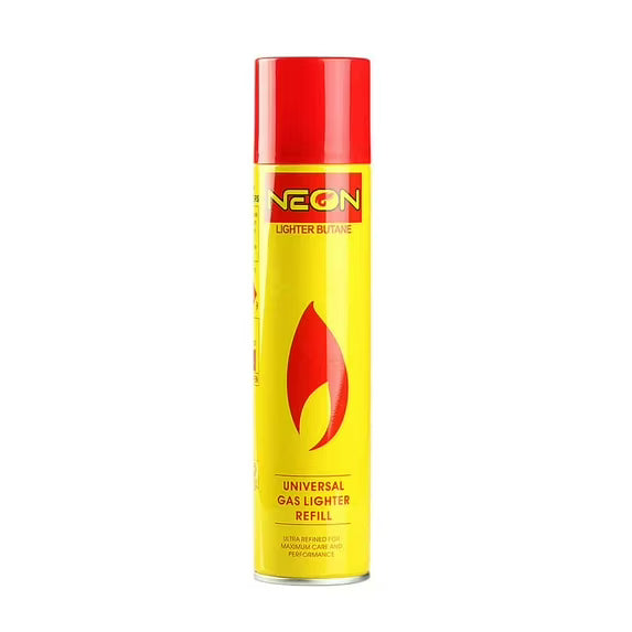 NEON Lighter Gas Refill 300 mL can — same-day delivery Los Angeles, Hollywood, Glendale, Burbank, Pasadena.