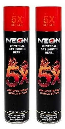 Neon 5X Universal Gas Lighter Refill 300 mL — same-day delivery Los Angeles, Hollywood, Glendale, Burbank.