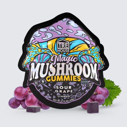 tre house magic gummies sour grape non psychoactive los angeles delivery