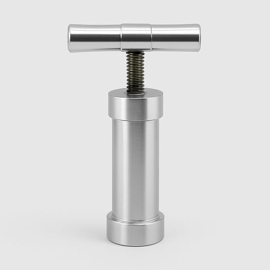 medium metal pollen press manual herb compression tool los angeles