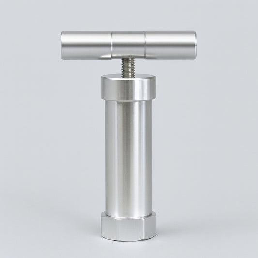 	large metal pollen press manual herb compression tool delivery los angeles